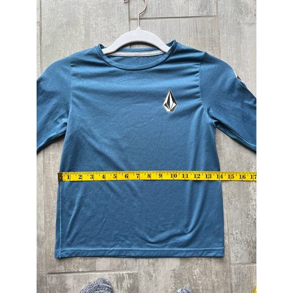 VOLCOM Anti - UV Sun Protection 30+ SPF Boys Kids Youth Long Sleeve Top Beach 6 - Picture 9 of 10